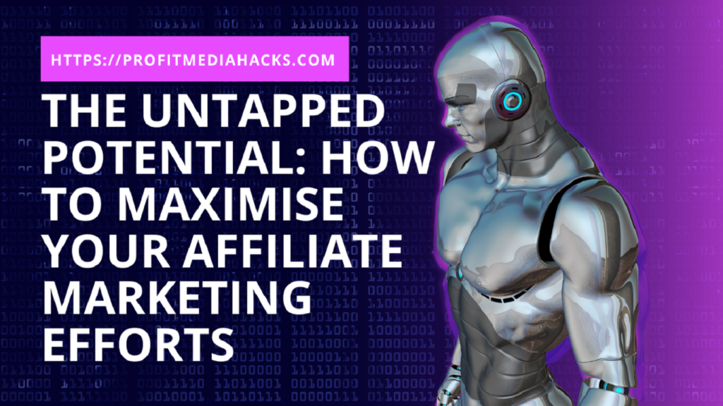 The Untapped Potential: How to Maximise Your Affiliate Marketing Efforts