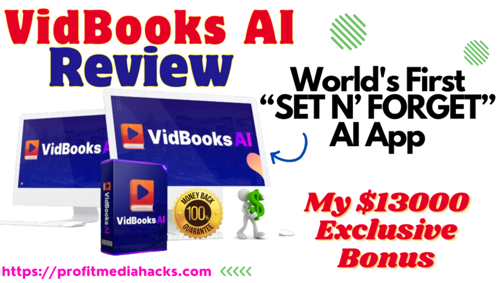 VidBooks AI Review: Create & Sell “High-In-Demand” AI Video Books With 1-Click