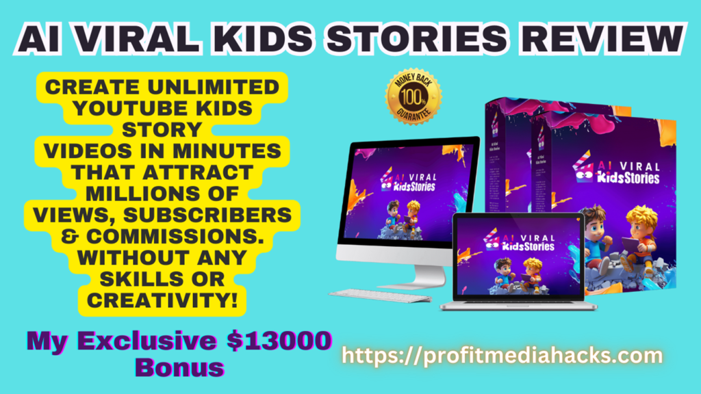 AI Viral Kids Stories Review: Create UNLIMITED YouTube Kids Story Videos In Minutes (by Ali Blackwell)
