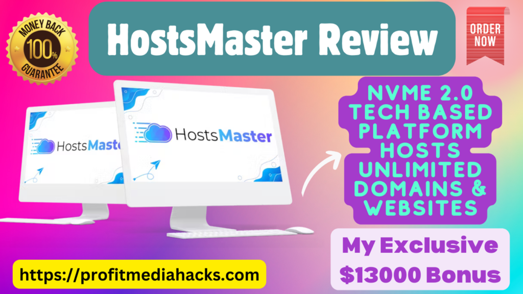HostsMaster Review: World’s First Ever NVme-Based Web-Hosting Solution