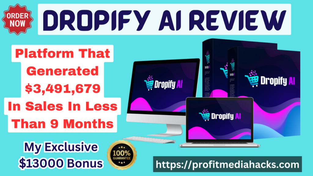 Dropify AI Review: The SIMPLEST way to $100k/month – Revealed!