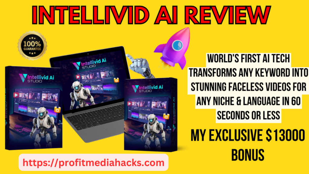 Intellivid AI Review: Create Mind Blowing Faceless Videos From A Single Keyword Instantly