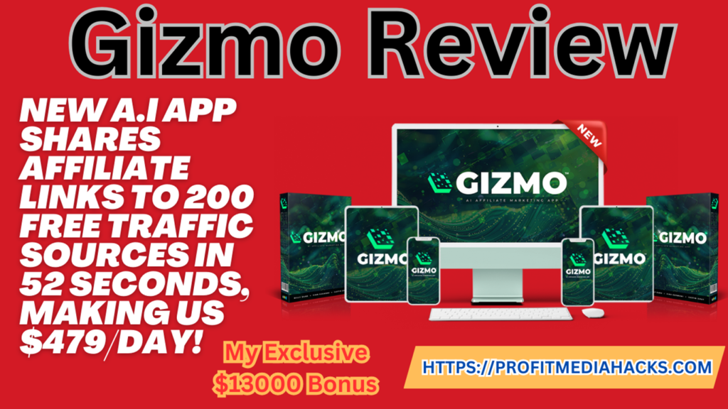 Gizmo Review: World's 1st Auto-Share Any Affiliate Link To 200+ Sites ( By Billy Darr)