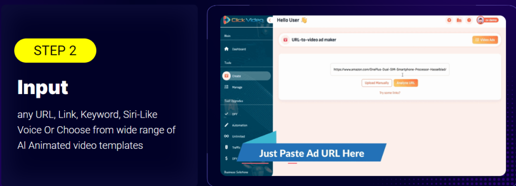 ClickVideo Review: Automatically Create Profitable Al Animated Video In seconds From Any UrlClickVideo (by Daniel Adetunji)