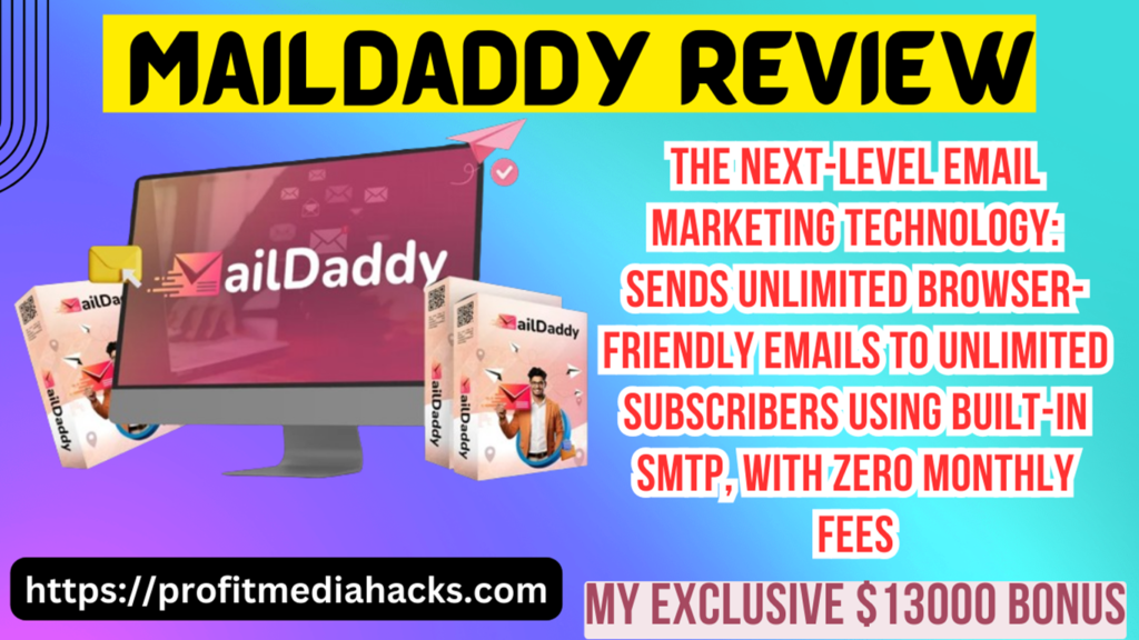 MailDaddy Review: Say Goodbye to Monthly Fees! Unlimited Emails, 99.96% Inbox Success with MailDaddy! 