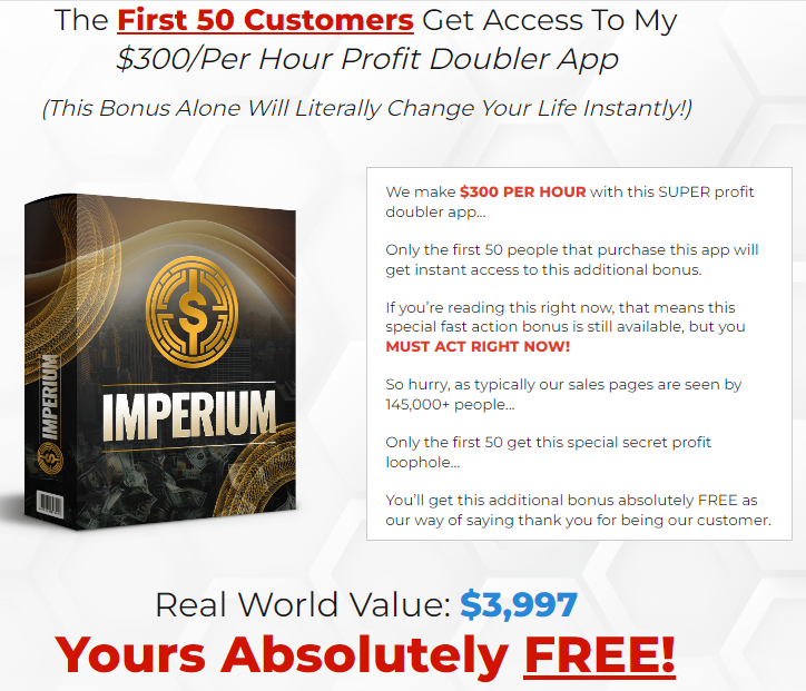 IMPERIUM Review: traffic, leads & sales rolled into one platform! 100% done for you ( by Glynn Kosky)