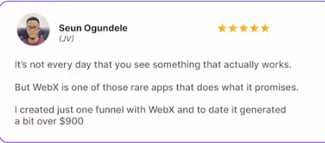 WEBX Review: Create STUNNING Landing Pages, eCom Stores & Sales Funnels in Secs