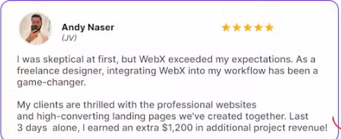 WEBX Review: Create STUNNING Landing Pages, eCom Stores & Sales Funnels in Secs