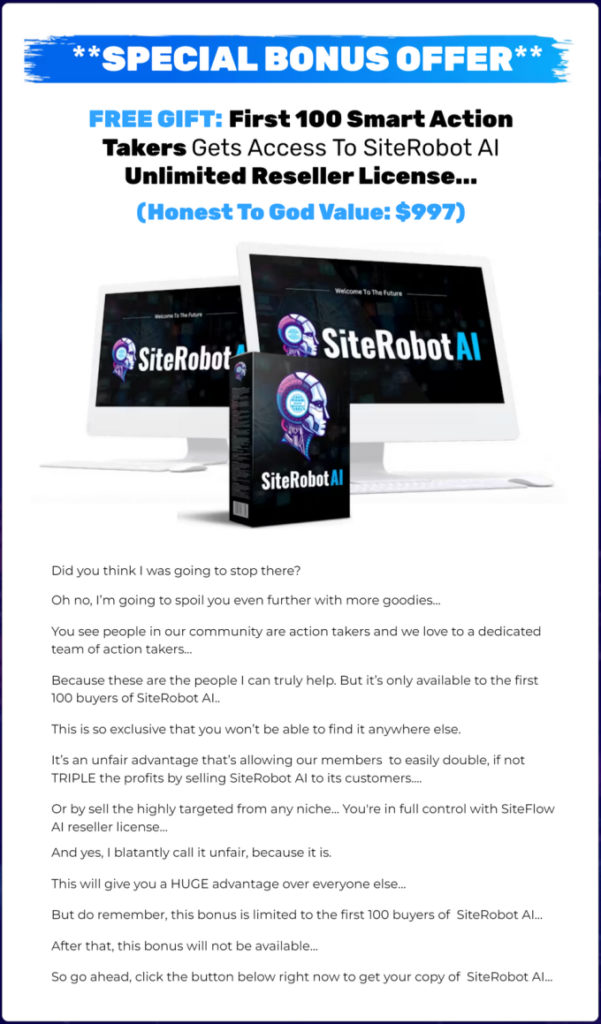 SiteRobot AI Review: Build Websites & Find Clients on Autopilot with SiteRobot AI ( by Uddhab Pramanik )