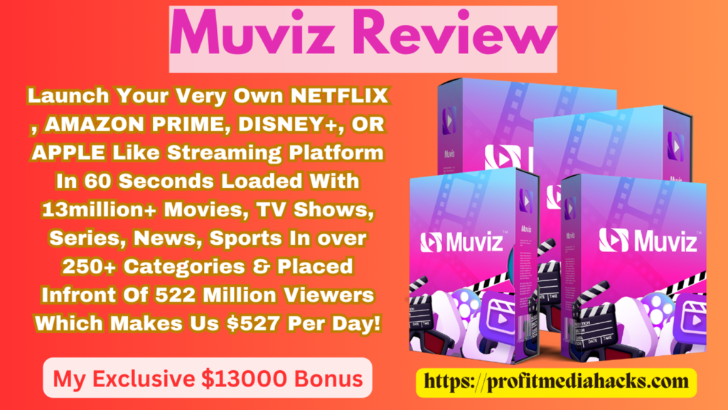 Muviz Review: Create Your Own Netflix, Amazon Prime & Disney+ in 60 Seconds (by Seun Ogundele)