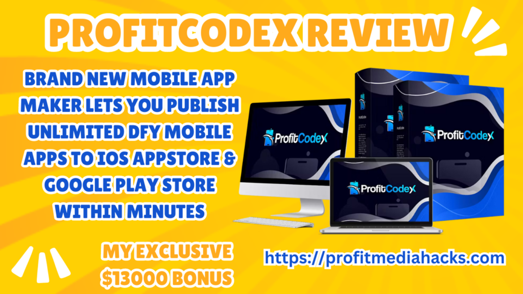 ProfitCodex Review: 1-Click = Sell Mobile Apps 24/7 to Local Biz