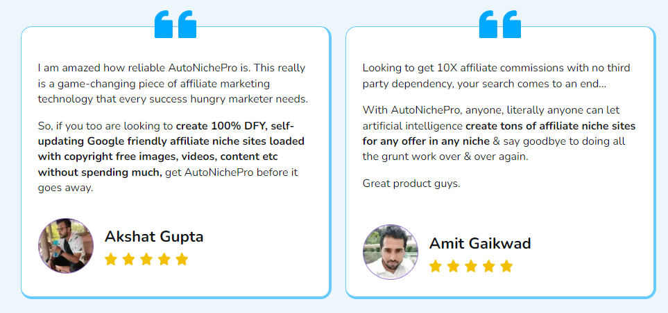 AutoNichePro Review: 100% DFY Profit Generating Affiliate Niche Sites Under a Minute!