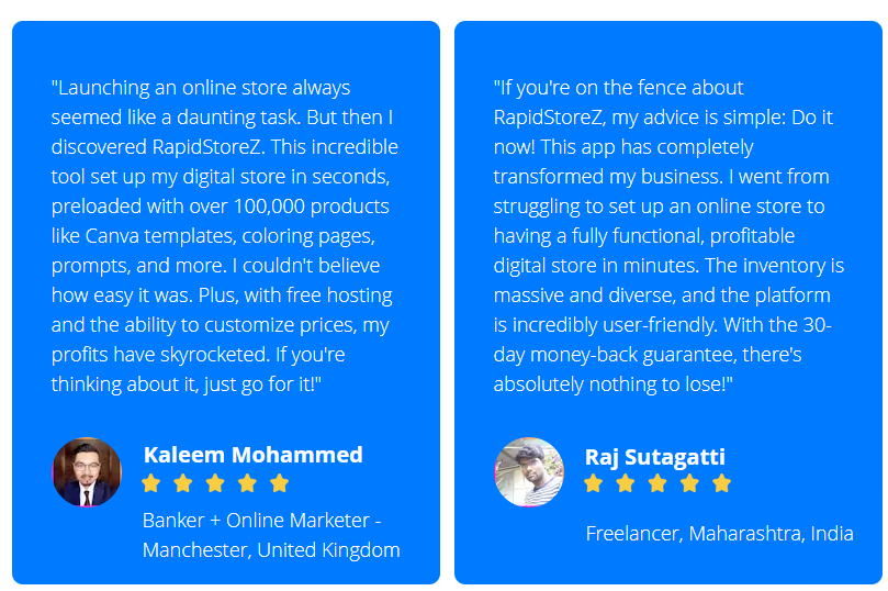 RapidStoreZ Review: First-To-Market App Creates DFY Digital Store In 60 Seconds