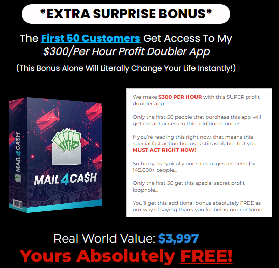 MAIL4CASH Review: Earn $50 Each Time You Send a Done-For-You Email!