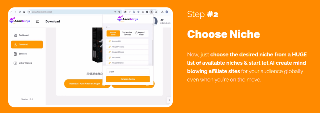 AzonNinja Review: Create Premium Amazon Affiliate Sites That Get High Ranks On Google In 3 Easy Clicks