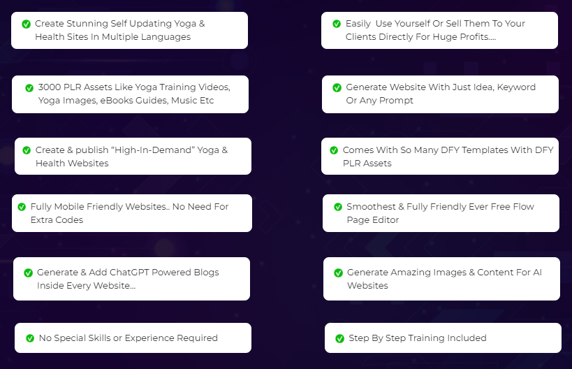 YogaSites AI Review: Create Stunning Online Yoga & Fitness Site & Websites in Minutes – Free 3000 Yoga & Fitness PLR Included!