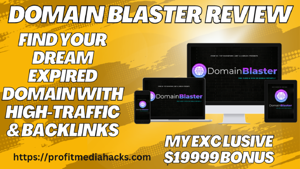 Domain Blaster Review: Unlock the Secret to $1,000/Day with Expired Domains!