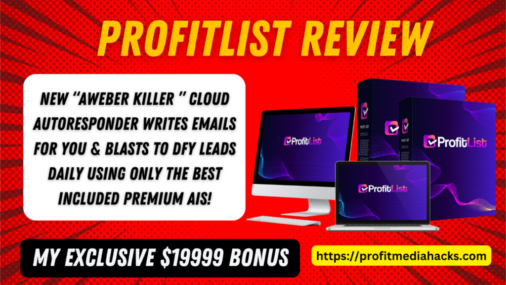 ProfitList Review: New autoresponder = email profits without writing emails