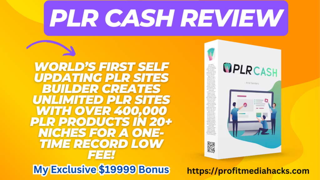 PLR Cash Review: Over 400,000 PLR Products to choose from, such as eBooks, Articles and Videos!