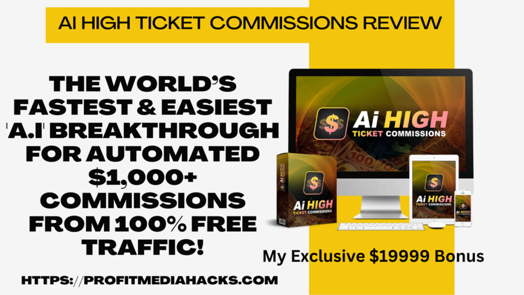 AI HIGH TICKET COMMISSIONS Review: Unleash the Power of Facebook's Loophole with AI HIGH TICKET COMMISSIONS!