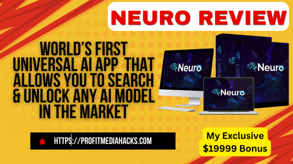 NEURO Review: Unlock ALL the Top AI Models with One Click 