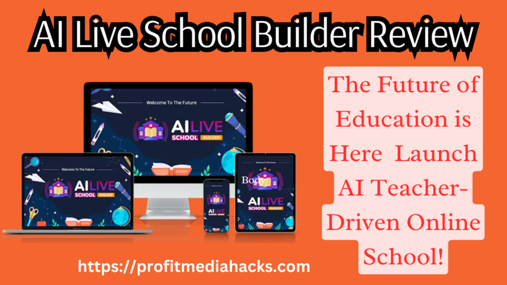 AI Live School Builder - Create & Launch Your Own LIVE School 