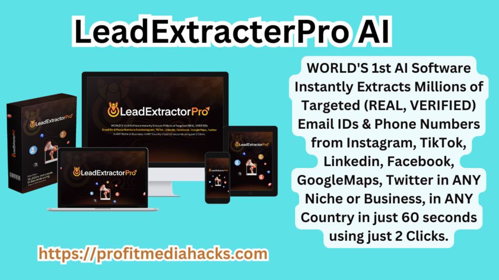 LeadExtracterPro AI Review: NEVER Pay for Leads Again – AI Extracts 10,000+ in 60 Secs!